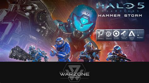 Halo 5 Guardians Official Hammer Storm Launch Trailer And Warzone Firefight Teaser Youtube