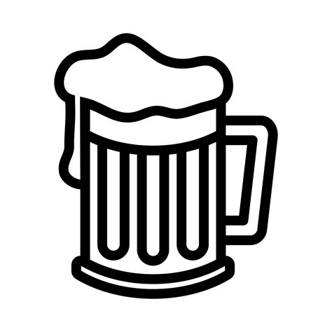 Beer Mug Vector Icon 553847 Vector Art At Vecteezy