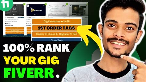 New TOOL How To Rank Fiverr Gig On First Page Fiverr Gig Ranking