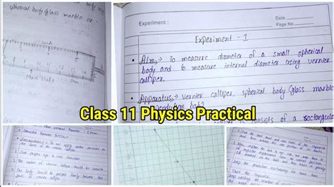 Class 11 Physics Practical Physics Practical Class 11 Physics