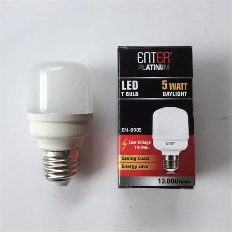 Jual Lampu Led 5W Bohlam Led Kapsul 5 Watt Shopee Indonesia