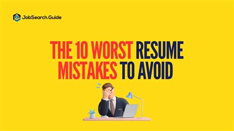 Top 10 Resume Mistakes You Must Avoid Boost Your Job Prospects Today