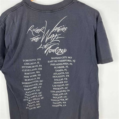 Vintage Vintage Roger Waters Tour Pink Floyd T Shirt Gem