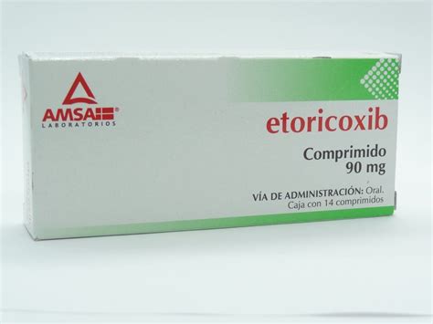 ETORICOXIB 90MG C 14 TAB AMSA Emerita Farmacias