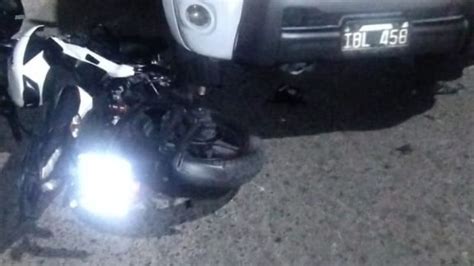 Dos Motociclistas Terminaron En El Hospital Tras Chocar En Rawson