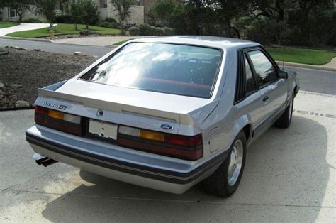 Silver 1983 Ford Mustang Gt Hatchback