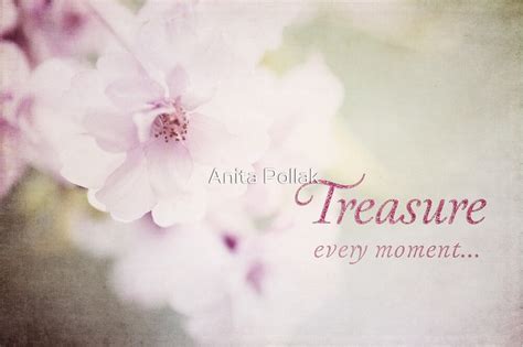 "Treasure Every Moment" by Anita Pollak | Redbubble