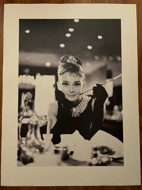 Audrey Hepburn Black and White Photo. 31.5 X 23.5 Inches 80 X 57 Cm - Etsy