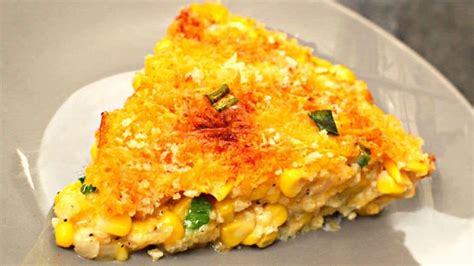 Super Easy Sweet Corn Cheddar Pie Recipe