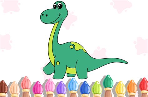 Embark On A Diplodocus Coloring Quest Game Splashlearn