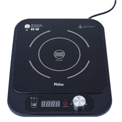 Cooktop Inducao Philco 2 Bocas 110v Extra