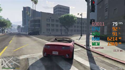 Geforce Gt Intel Core I K Grand Theft Auto V Gta V