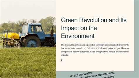The Green Revolution Le Verts Sustainable Impact On The Environment