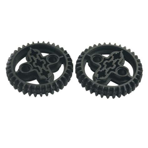 New Lego Technic Gear Tooth Double Bevel Black Ebay