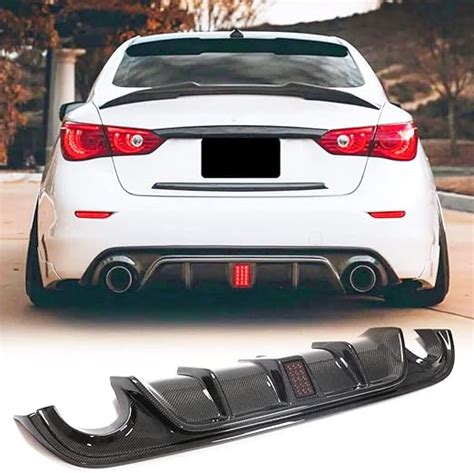 Amazon Mcarcar Kit Real Carbon Fiber Rear Diffuser For Infiniti