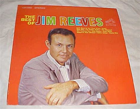 Jim Reeves The Best Of Jim Reeves Record Vinyl Album Lp Music