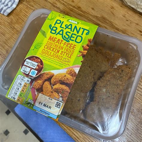 Asda Plant Based Southern Fried Chicken Style Goujons Review Abillion