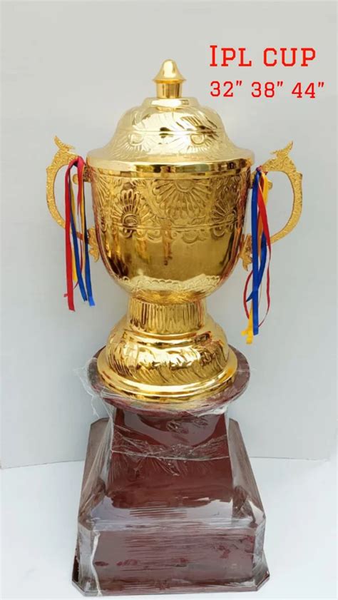 Metal Ipl Cup Trophy at Rs 12350/set in Moradabad | ID: 2851770417562