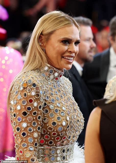 Sonia Kruger 56 Shows Off Her Incredible Figure On The Logies Red