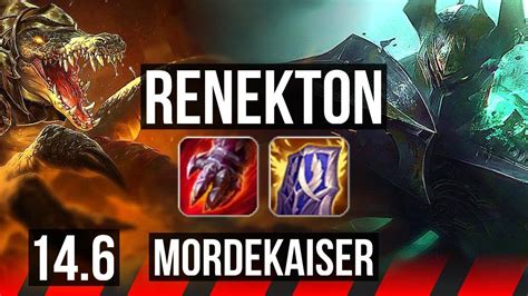 Renekton Vs Morde Top 10 Solo Kills 12 3 9 Euw Grandmaster 14