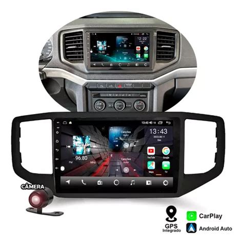 Central Multimídia Amarok 2017 À 2022 Gps Carplay Android 9p