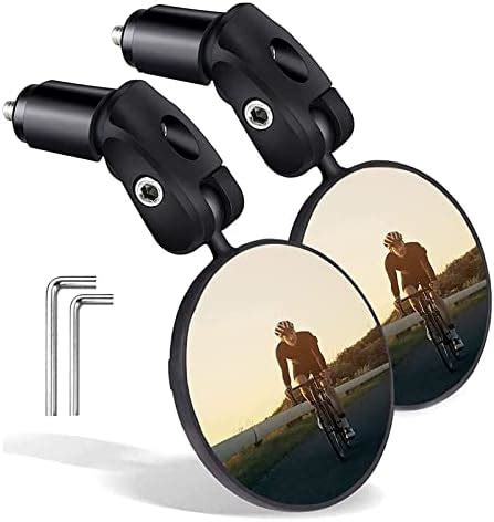 Polymath Bike Mirror Pack Adjustable Bicycle Cycling Rear View