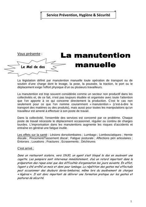 PDF Service Prévention Hygiène Sécurité Vous présente Les