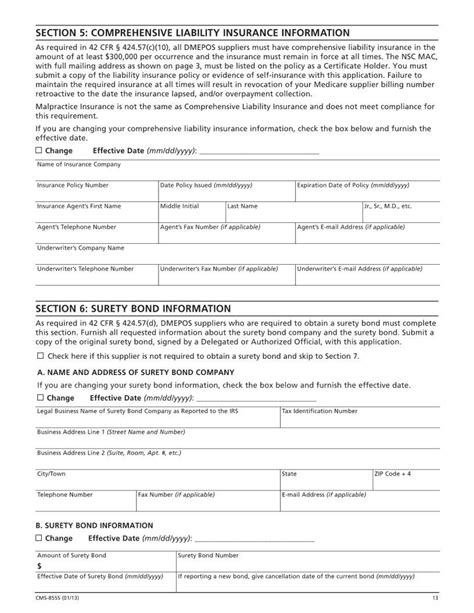 Form Cms 855s ≡ Fill Out Printable Pdf Forms Online