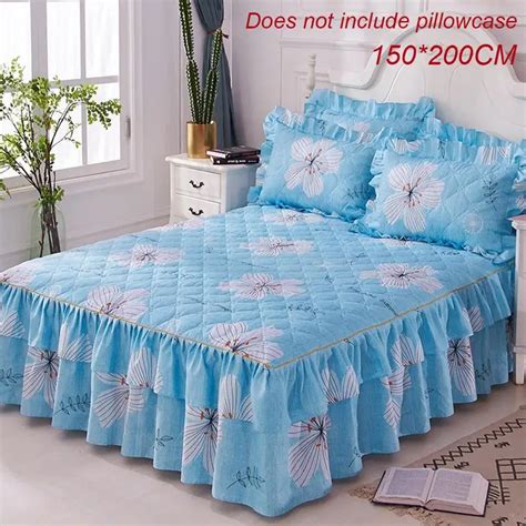 150 200cm Bed Cover Floral Fitted Sheet Cover Graceful Colcha De Cama