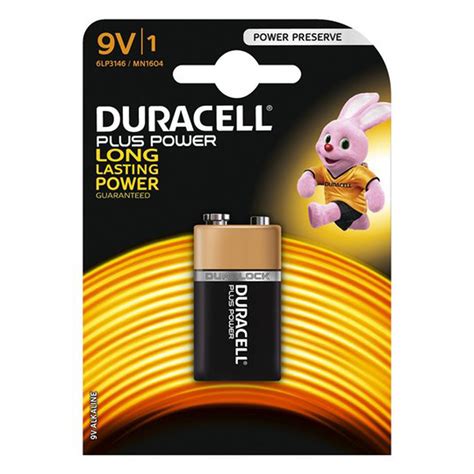 Fire Safety Duracell Battery Plus Power 9v Pp3 Leisure Plus