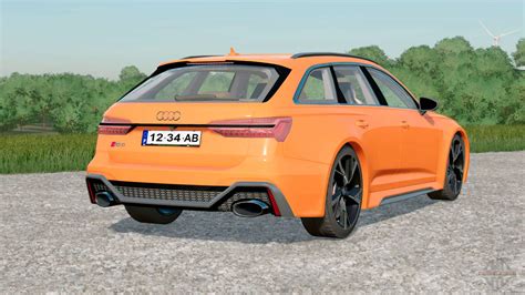 Audi Rs Avant C Portuguese Matr Cula Para Farming Simulator