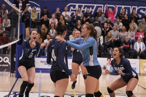 Début de saison en volleyball UQAM