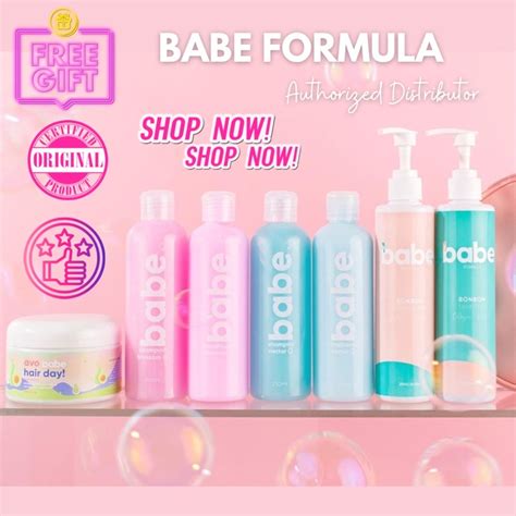 BABE FORMULA NECTAR BLOSSOM BONBON SHAMPOO CONDITIONER AVO BABE HAIR DAY HAIR MASQUE