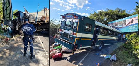 Grave Accidente Entre Rastra Y Autob S Deja Un Muerto Y Varios