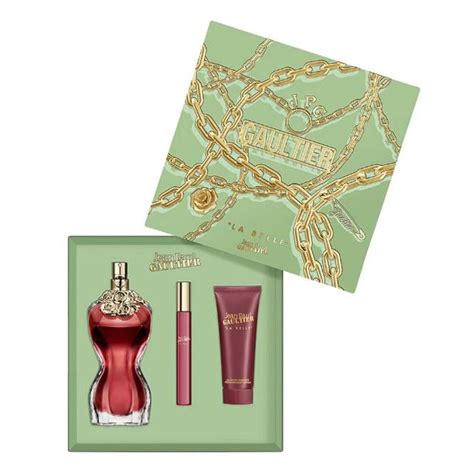 Kit Coffret Jean Paul Gaultier La Belle Edp 100ml Body Lotion 75ml Travel Size 10ml New