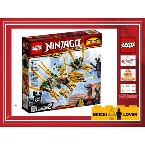 70666 Lego Ninjago Bricks Lover The Golden Dragon 100 Original