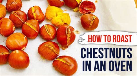 How To Roast Chestnuts In An Oven At Home Youtube