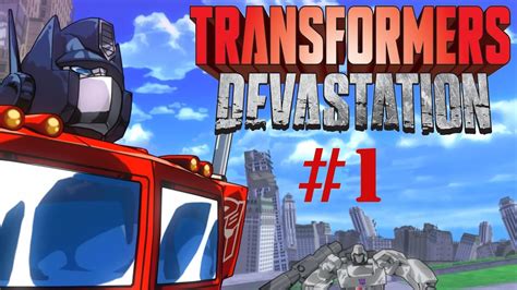 Transformers Devastation Ps4 Gameplay Chapter 1 Youtube