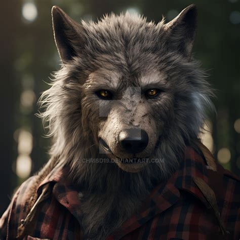 Realistic Werewolf Headshot [Open] by ChrisD19 on DeviantArt