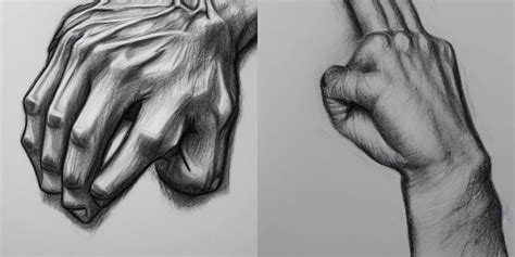 A Hand Clenched Into A Fist Drawing Reference Anatomically Correct