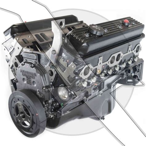 L Ci Gm Vortec Long Block V Blt Intake Manifold Engine