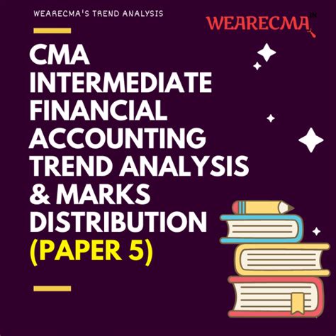 Cma Intermediate Financial Accounting Trend Analysis Marks Distribution