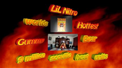 lil nitro worlds hottest gummy bear spicy challenge youtube