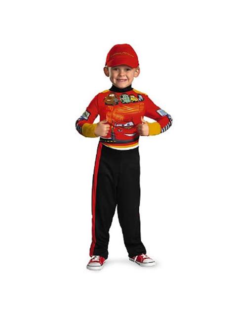 Lightning Mcqueen Classic Muscle Costume | FrightFun.com