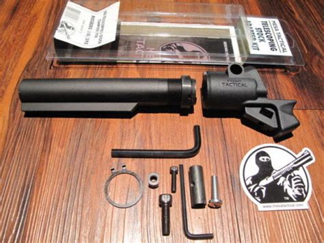 Mesa Tactical Leo Kit Fits Maverick 88 6 Position Stock Adaptor Mil Shotgun Slade Street Tactical