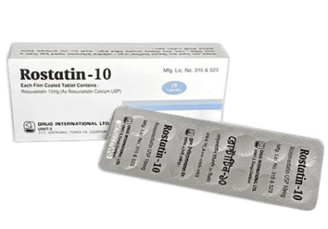 Tab Rostatin 10 Mg Click EShop BD