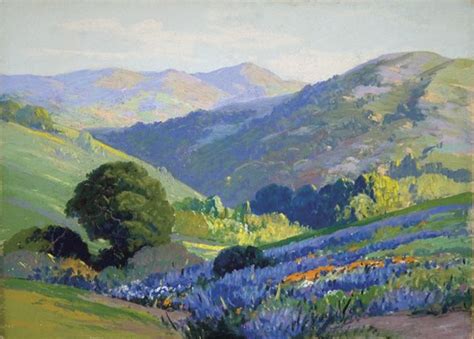 Carl J. Sammons Salinas Valley Mountains Painting