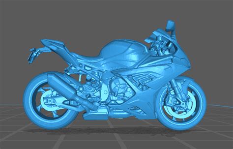 T L Charger Fichier Stl Moto Bmw S Rr Objet Pour Imprimante D Cults