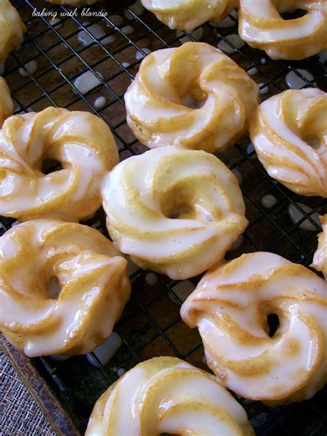 Homemade French Cruller Doughnuts