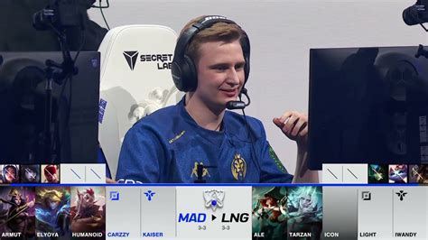 Worlds 2021 Group Stage Day 7 Game 8 MAD Vs LNG YouTube